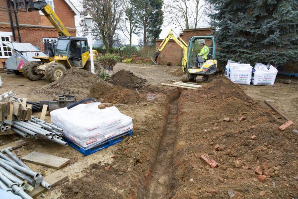 Drainage Ditch Digging in La Crosse
