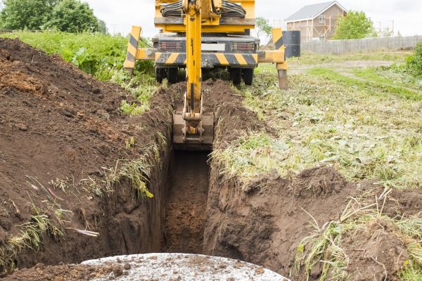Drainage Trench Installation in La Crosse