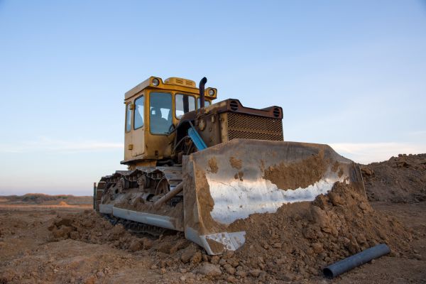 Bulldozer Land Grading in La Crosse