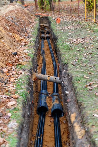 Electrical Line Excavation in La Crosse